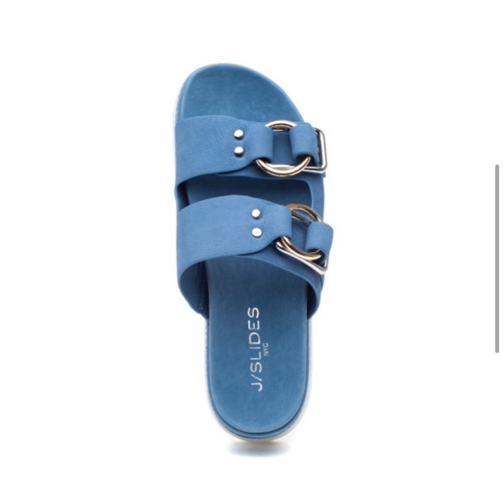 NWT J/SLIDES BAHA Oceana Waxy Nubuck Sandal - Picture 5 of 15